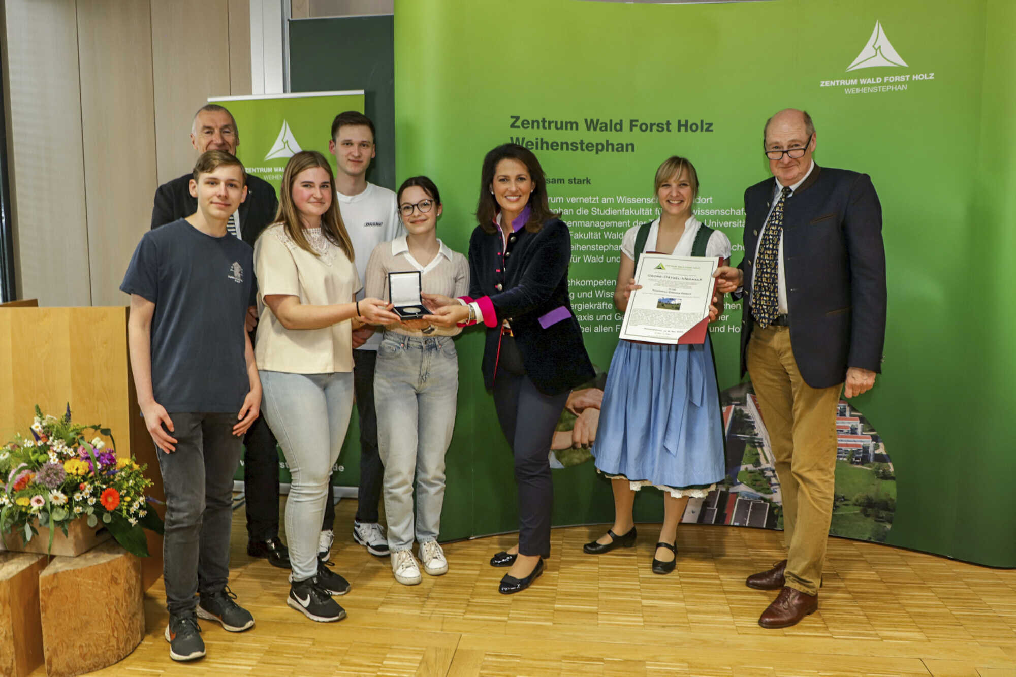 Zukunftswald Projekt Erh Lt D Tzel Medaille Afz Derwald