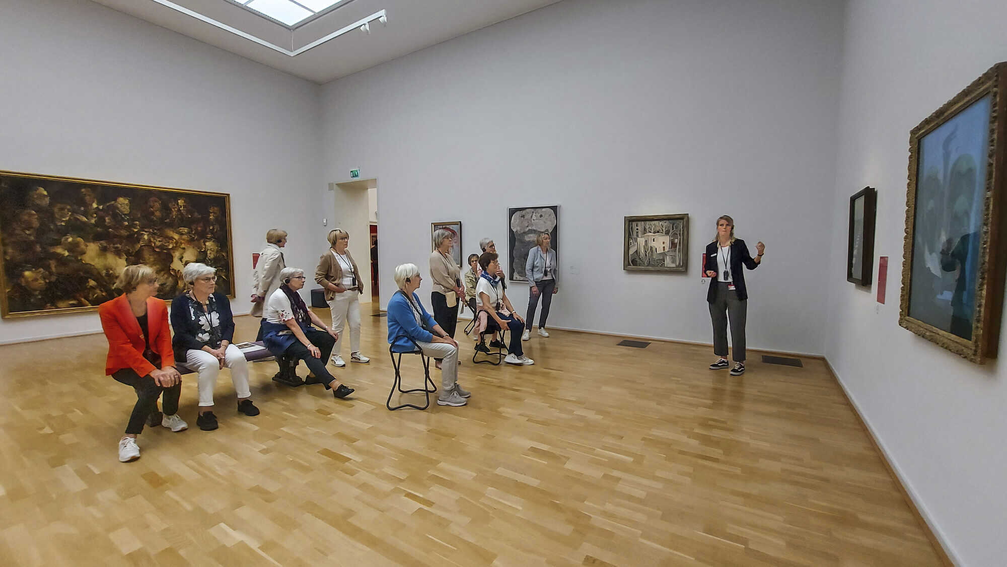 Landfrauen In Hamburger Kunsthalle 1923 Gesichter Der Zeit LAND