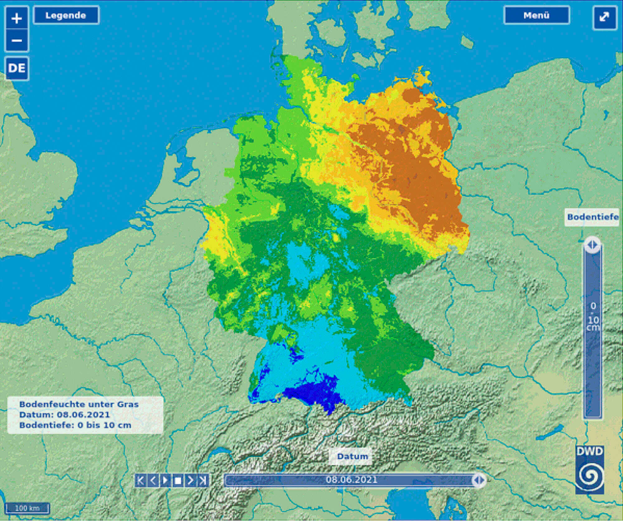 Neues Onlinetool: Wie Feucht Sind Meine Böden? - Agrarheute 7-2021