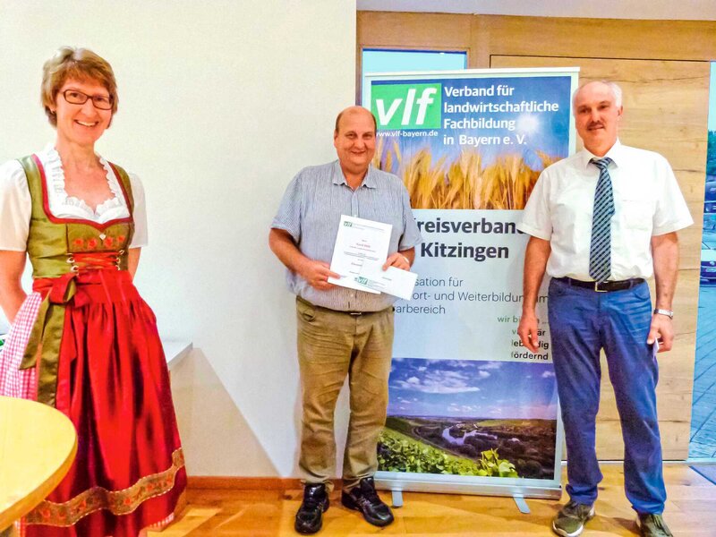 Führungswechsel Beim Vlf Kitzingen - Bayerisches Landwirtschaftliches ...