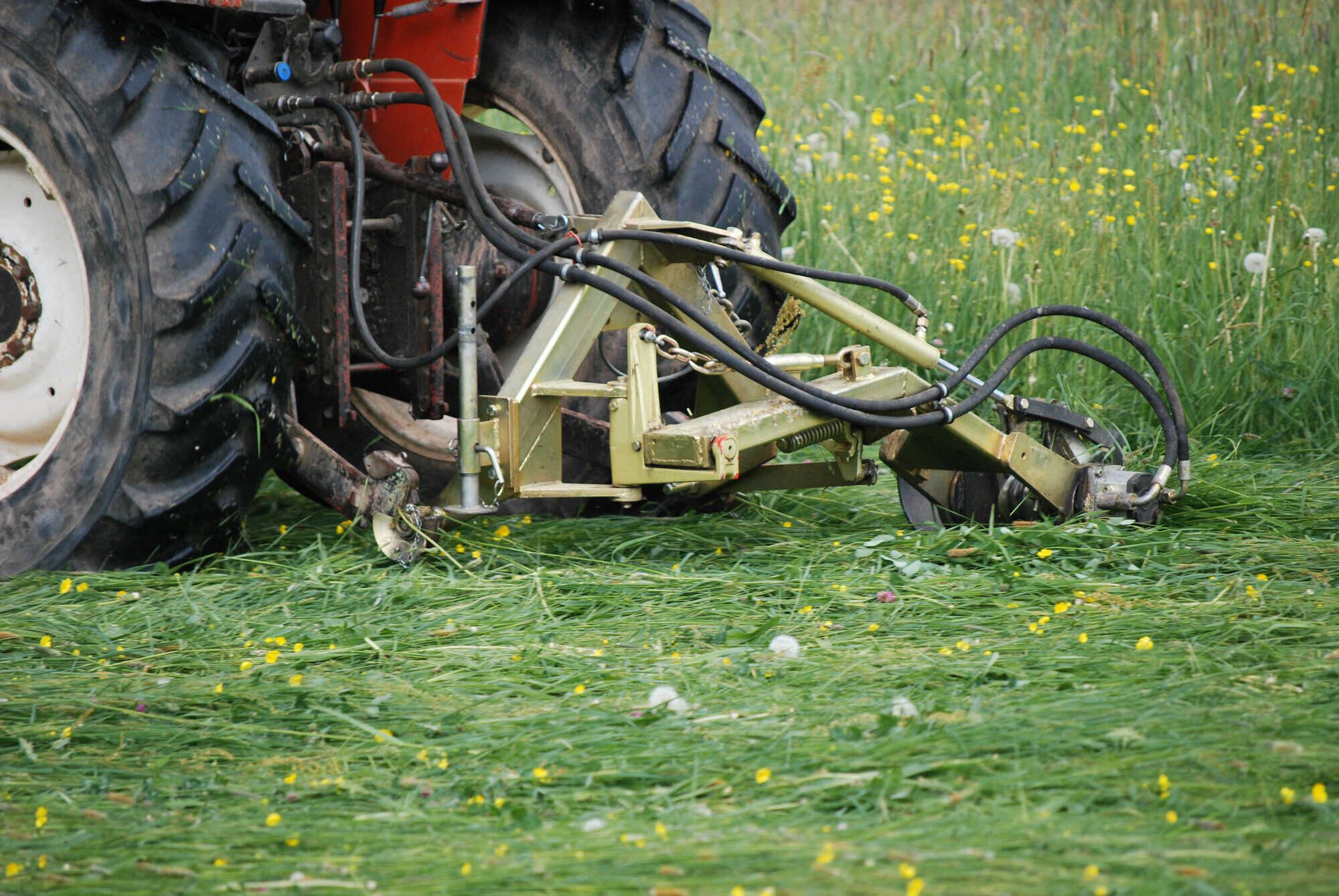 Mit Dem Messerbalken Mähen - Bayerisches Landwirtschaftliches ...